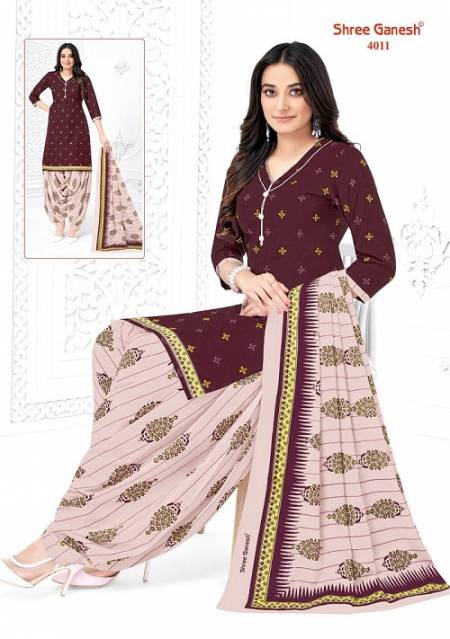 Shree Ganesh Hansika Vol 20 Patiyala Cotton Dress Material
